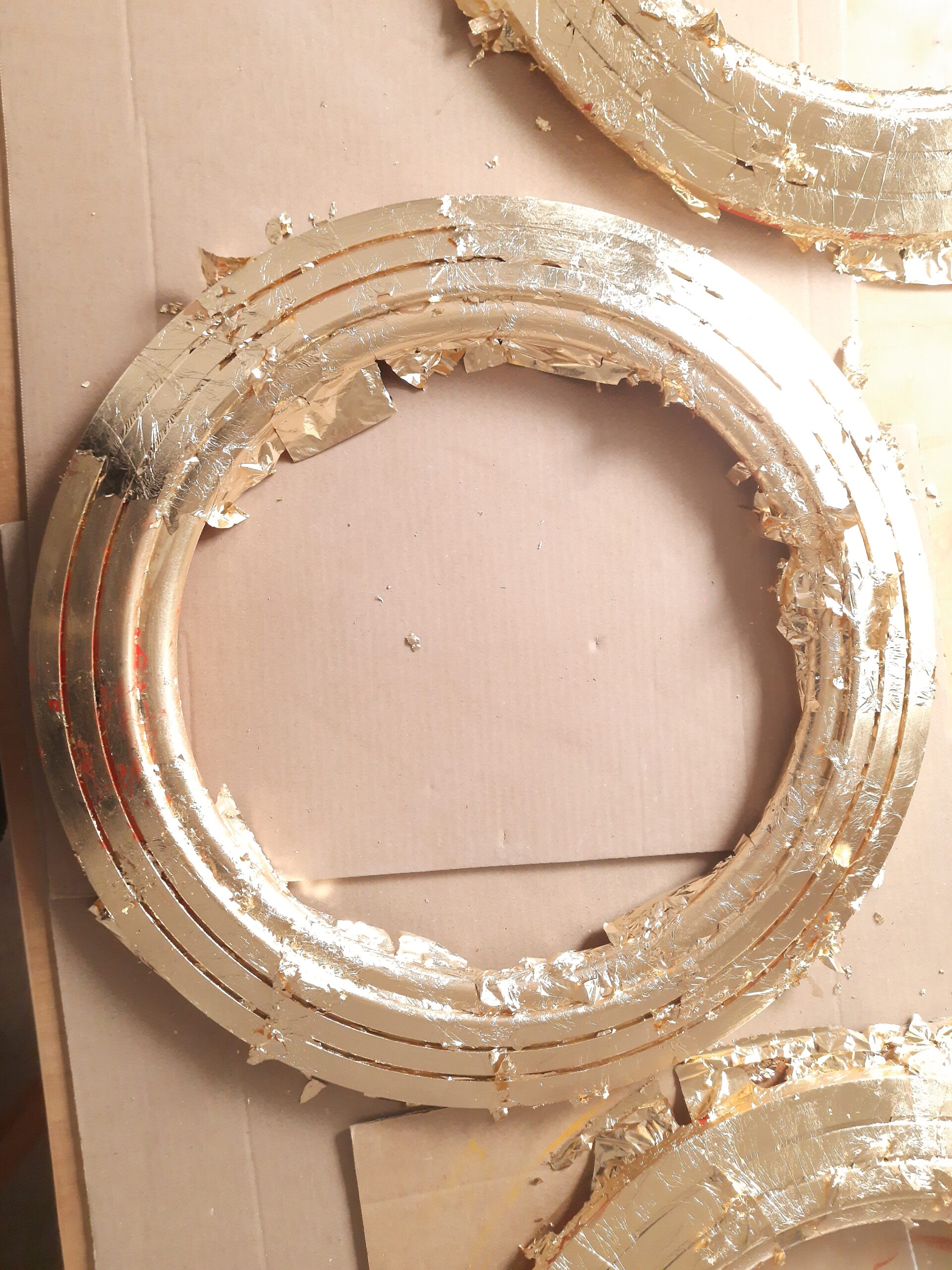 golden frames for ROSARIUM 40cm
